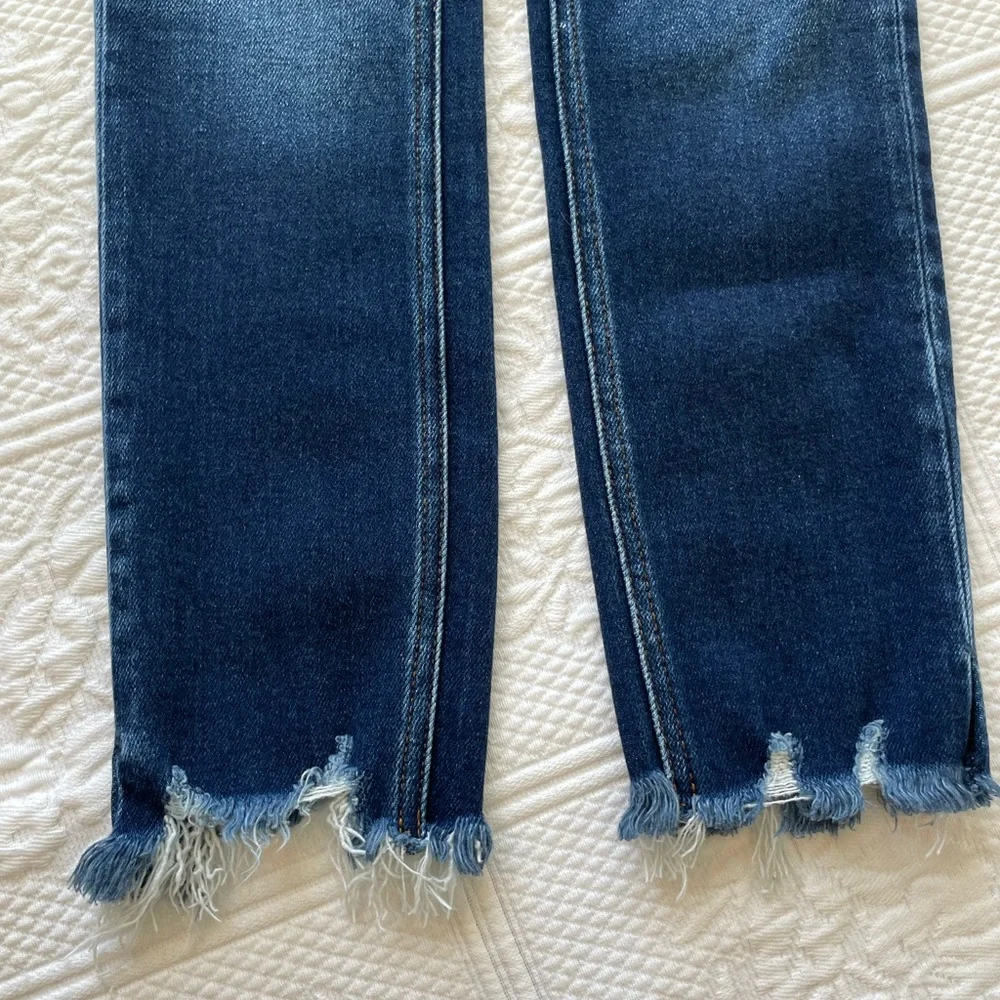 Buckle Hudson Mid-Rise Ankle Skinny Denim Jeans 24 Dark Wash BRIDGE BY GLY - Picture 7 of 15